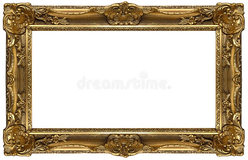 Gold frame