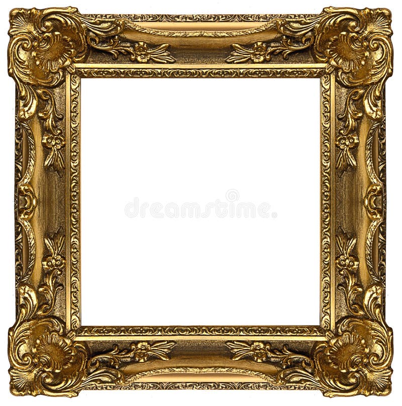 Gold frame