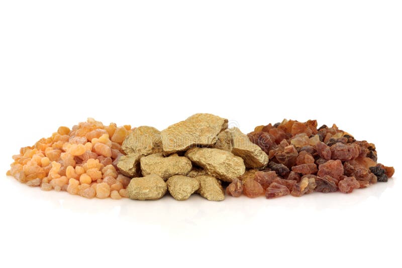 Gold Frankincense and Myrrh Stock Photo Image of magi, holy 14970896