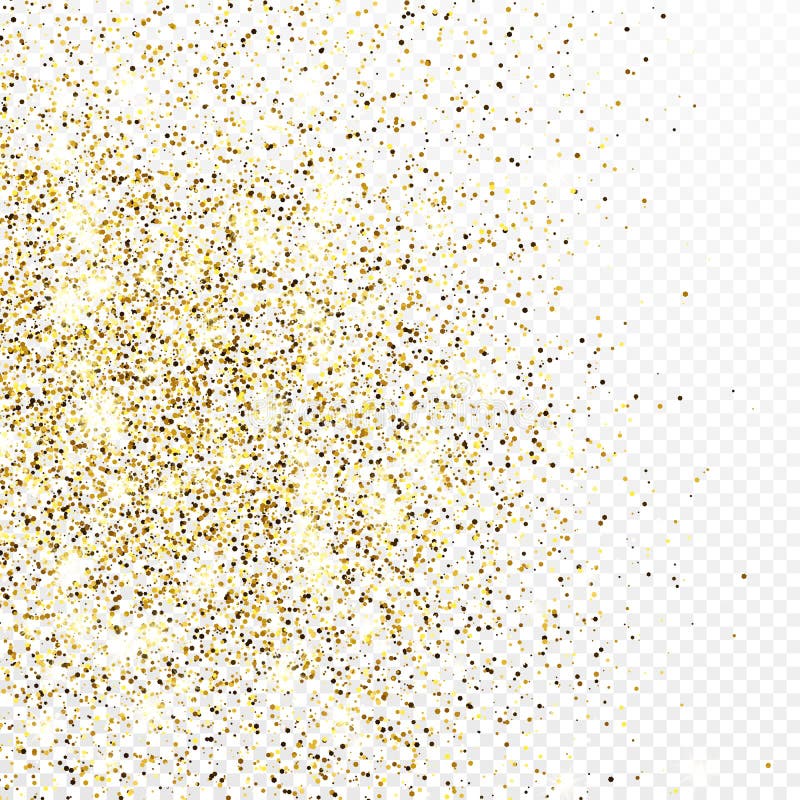Gold funkeln feierlicher Konfettihintergrund lizenzfreies stockfoto