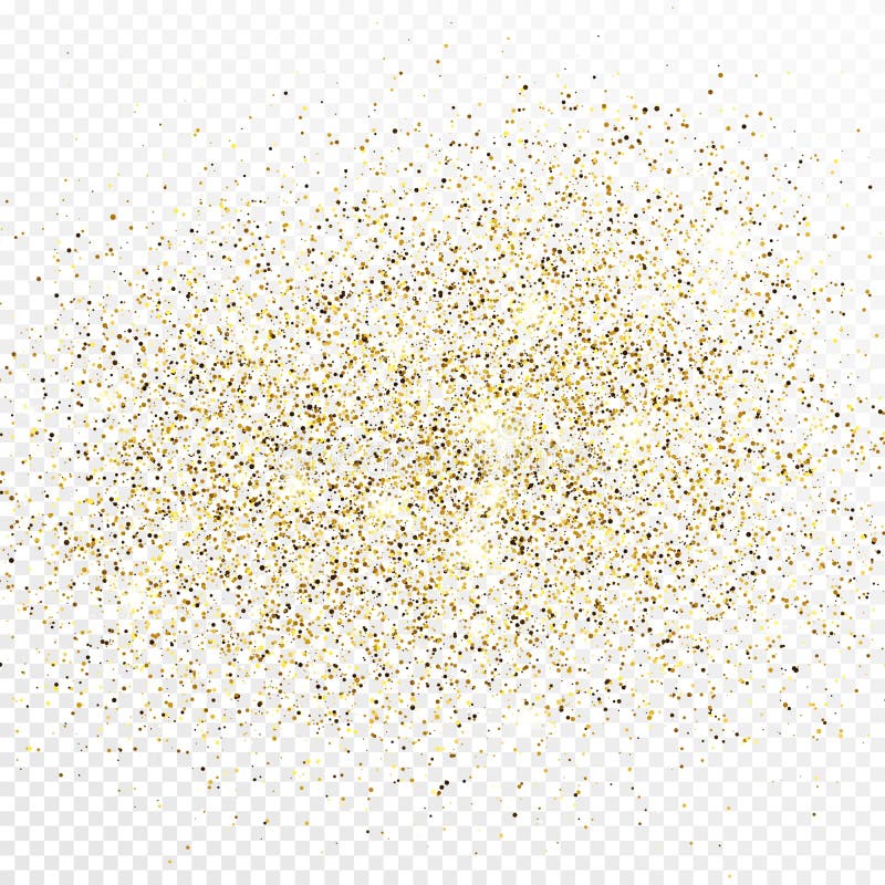 Gold funkeln feierlicher Konfettihintergrund lizenzfreie stockfotografie