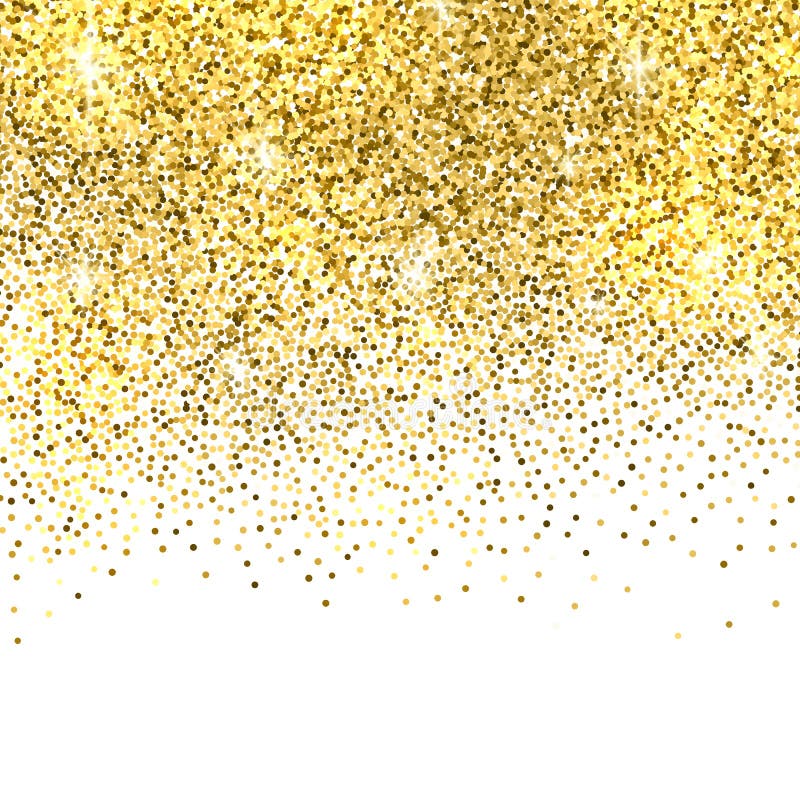 Gold Glitter Background Svg