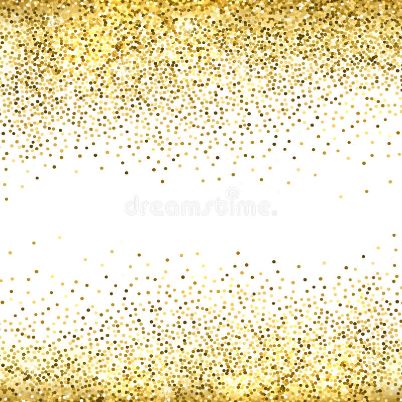 Gold Glitter Background Svg