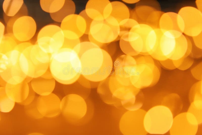 Gold glitter with bokeh effect