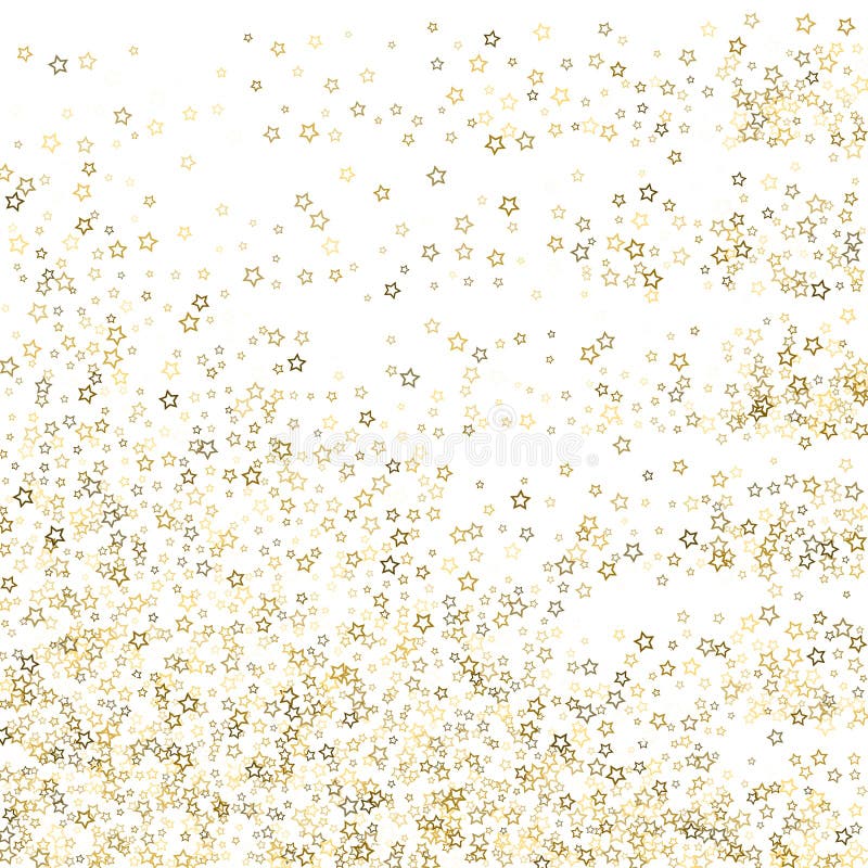 Gold Glitter Confetti Sparkle Stock Vector Illustration of holiday