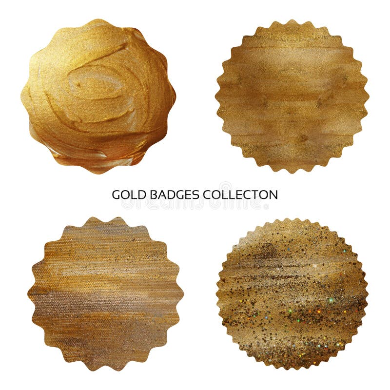 Oval Gold Badge Label Stock Illustrations 239 Oval Gold Badge Label