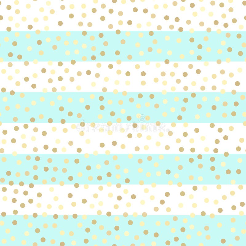 Gold glitter seamless pattern, striped background