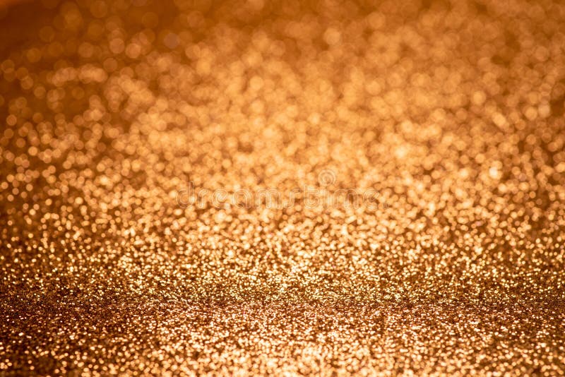 Gold Glitter Sparkle Confetti Background Stock Image Image of party
