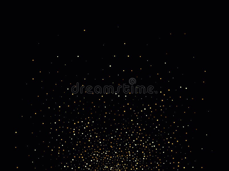Gold Glitter Texture White Background Golden Explosion Confetti