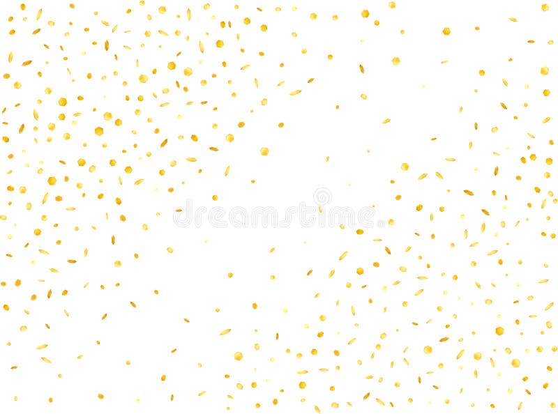 Gold hexagonal 3d confetti abstract vector illustration Gold hexagonal 3d confetti abstract vector illustration
