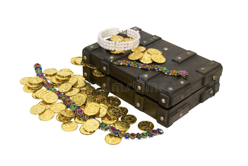 Gold and jewelry treasure