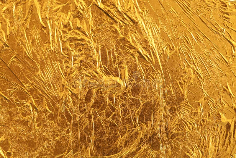 Gold leaf stock photo