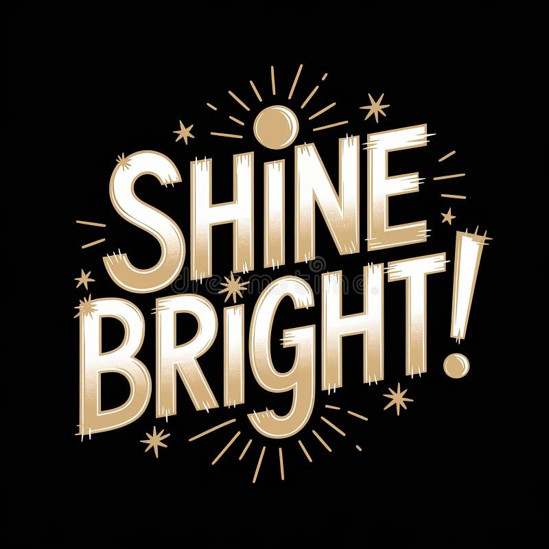 Shine Bright Monochromatic Tee Shine Bright Monochromatic Tee
