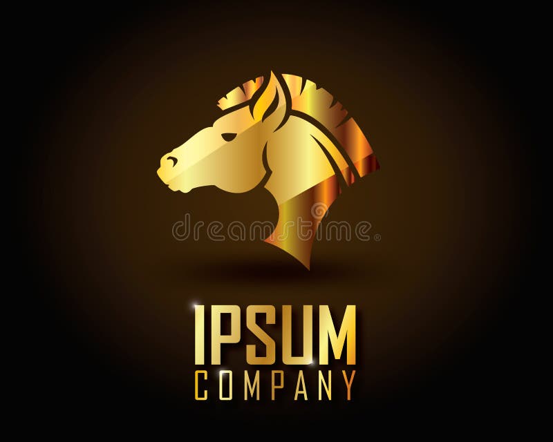 Gold Logo Vector stock vector. Illustration of logo, yellow 82969901