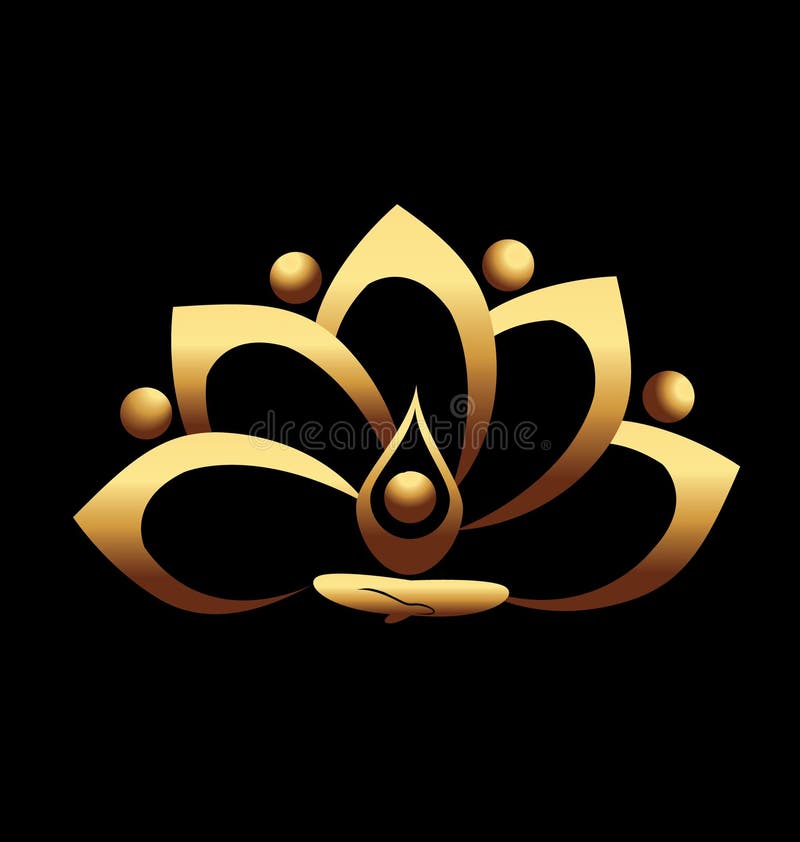 Gold lotus Yoga
