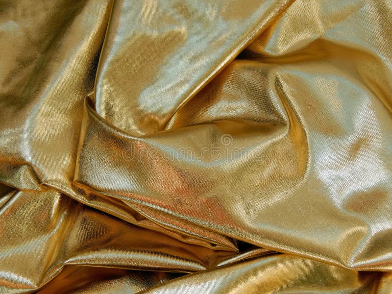 Gold Material Satin stock image. Image of golden, design 93270513