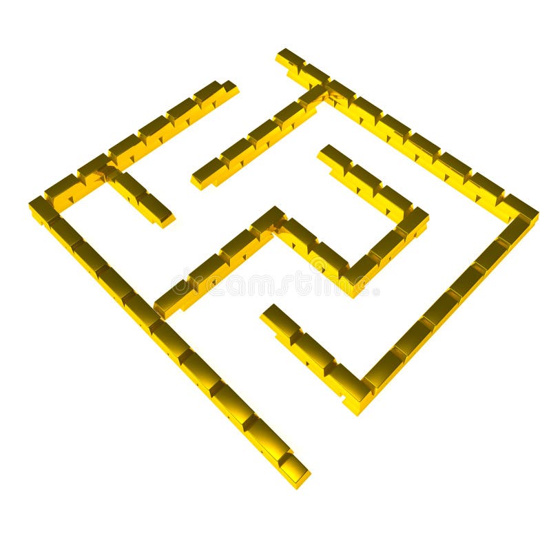 Gold maze
