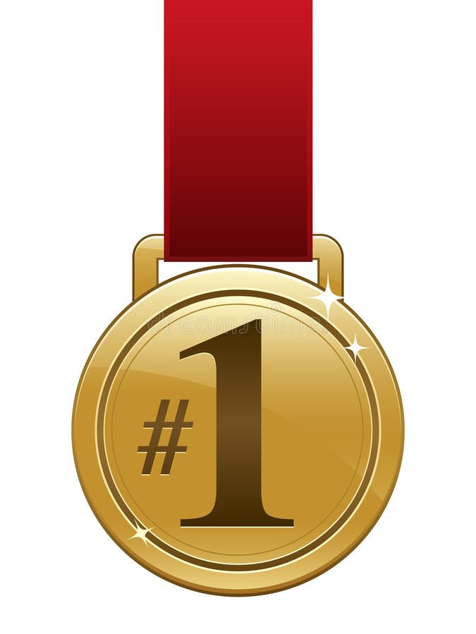 Gold Medal EPS royalty free illustration Gold Medal EPS royalty free illustration