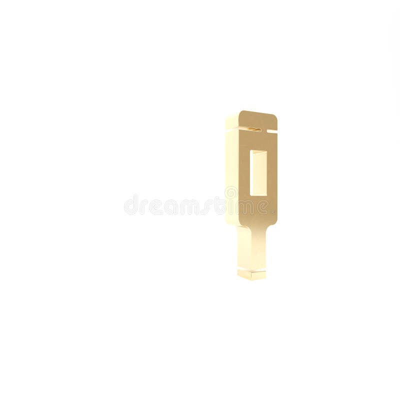 USB Thermometer (Gold)