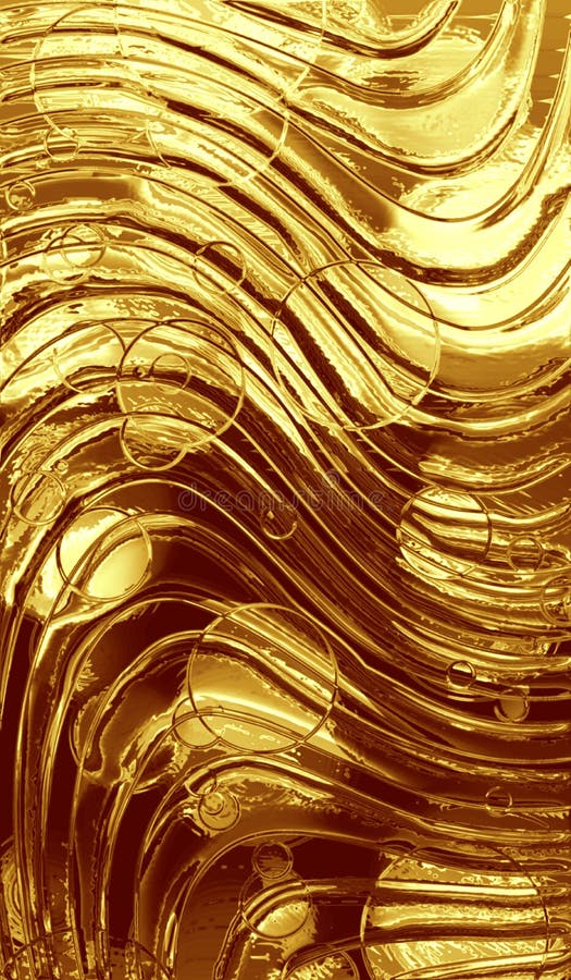 Gold metallic background