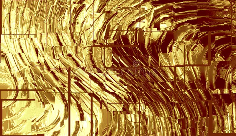 Gold metallic background