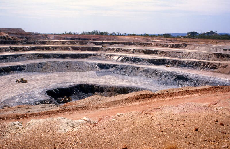 De abrir reducir bebé minería fosa.