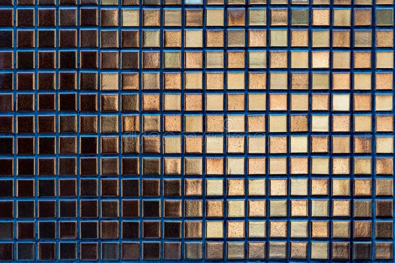 Gold mosaic Tiles pattern stock photo. Image of decorative 83237868
