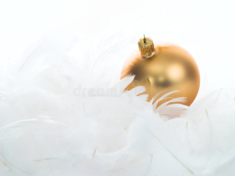 Gold ornaments stock image. Image of cone, pine, decorations 7111945