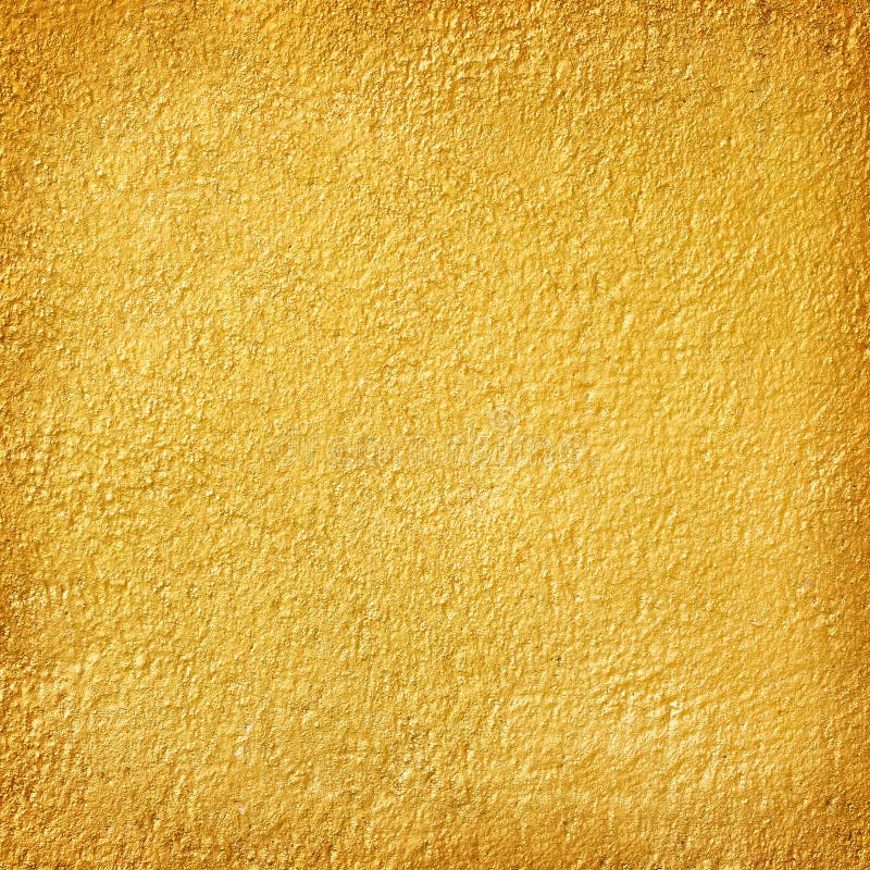 Gold Paint on Cement Wall Texture Stock Photo Image of backgrounds