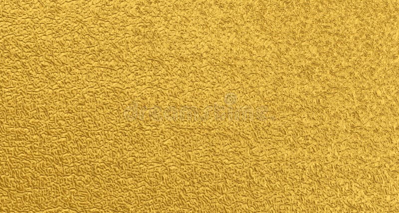 Metallic gold paint textured background Stock Photo