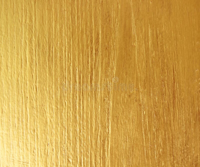 Gold Paint on Wooden for Texture Background Stock Photo Image of