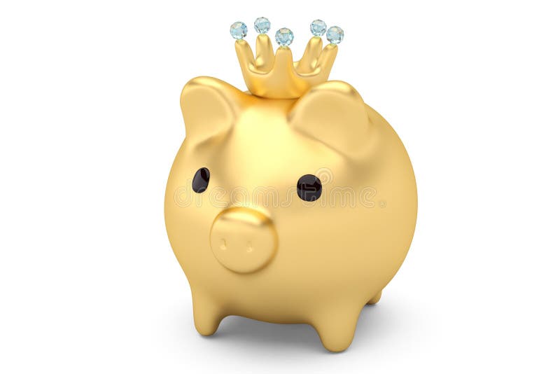 Pig With Crown - Download Free 3D model by BBonLLo (@BBonLLo