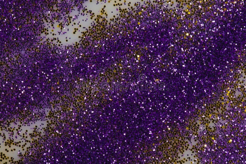 Gold and Purple Sparkles Scattered on a White Background Stock Image -  Image of fashion, circle: 230707889