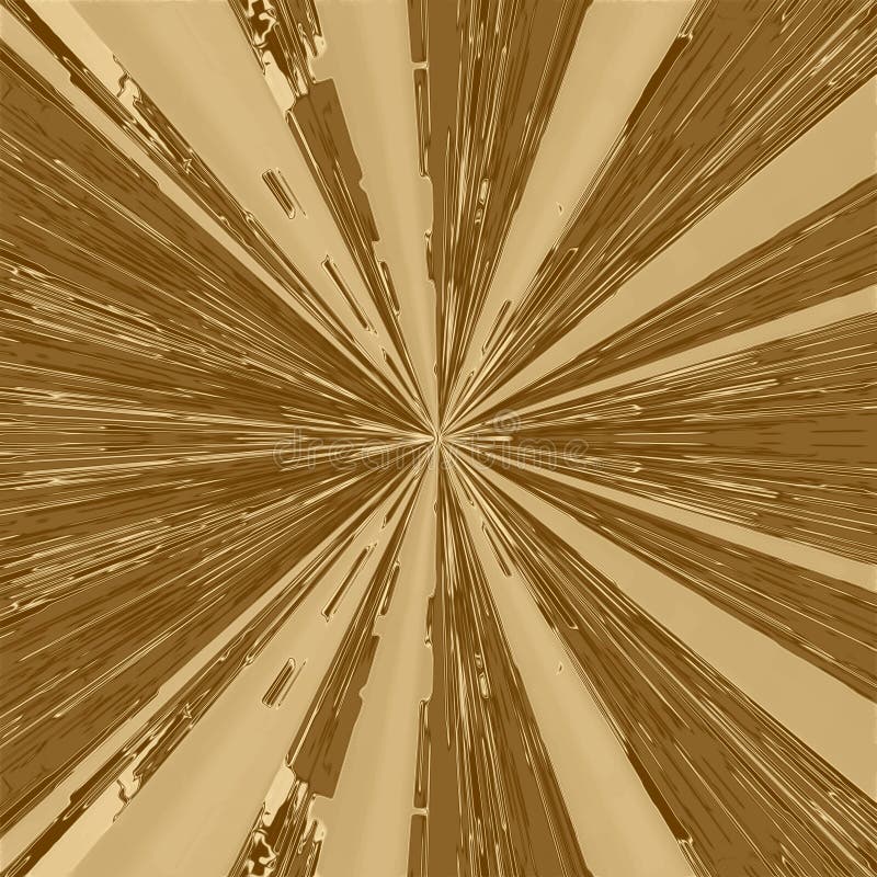 Gold Ray Background and Glowing Beam Texture, Wallpaper Backdrop Stock