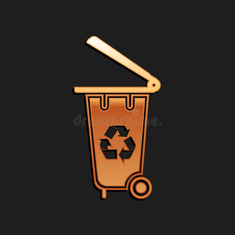 https://thumbs.dreamstime.com/b/gold-recycle-bin-symbol-icon-isolated-black-background-trash-can-garbage-sign-basket-long-shadow-style-vector-209229386.jpg