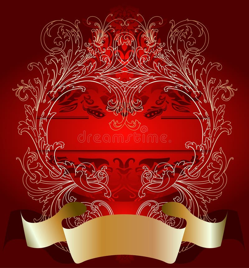 Red Gold Flower Background Stock Illustrations 54,964 Red Gold Flower