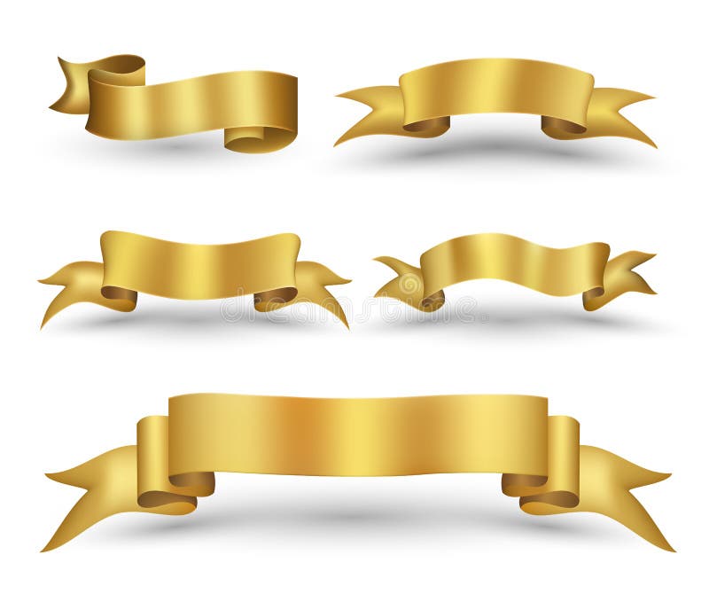 Gold Ribbon Banner Stock Illustrations – 125,327 Gold Ribbon Banner Stock  Illustrations, Vectors & Clipart - Dreamstime