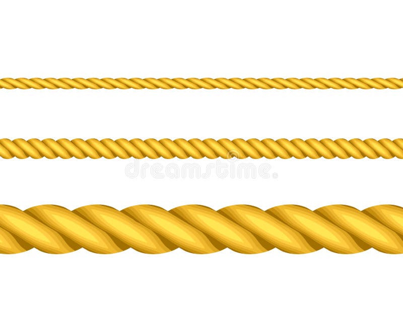 Gold rope