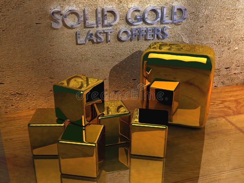 Last offers for a stack of sparkling gold bullions (3D rendering). Last offers for a stack of sparkling gold bullions (3D rendering)
