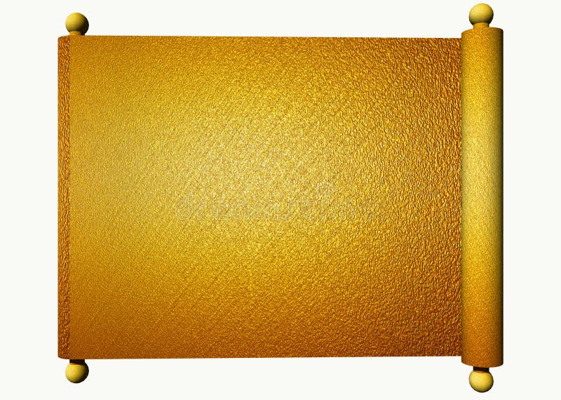 Gold Scroll Clip Art