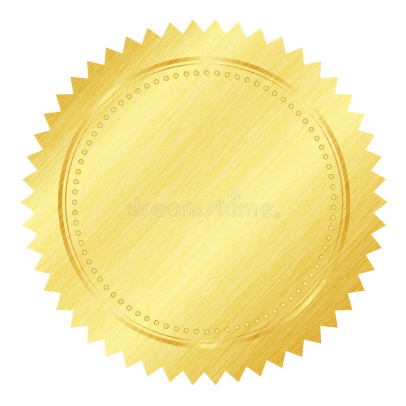 Gold seal