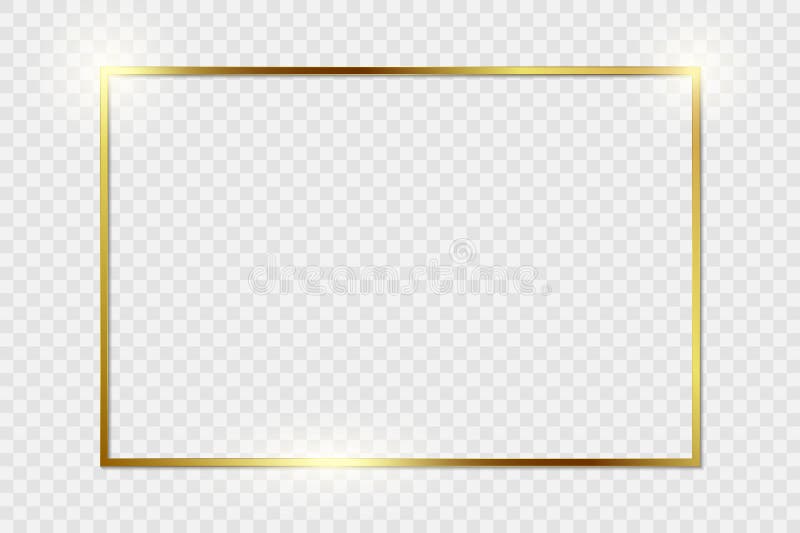 gold rectangle png