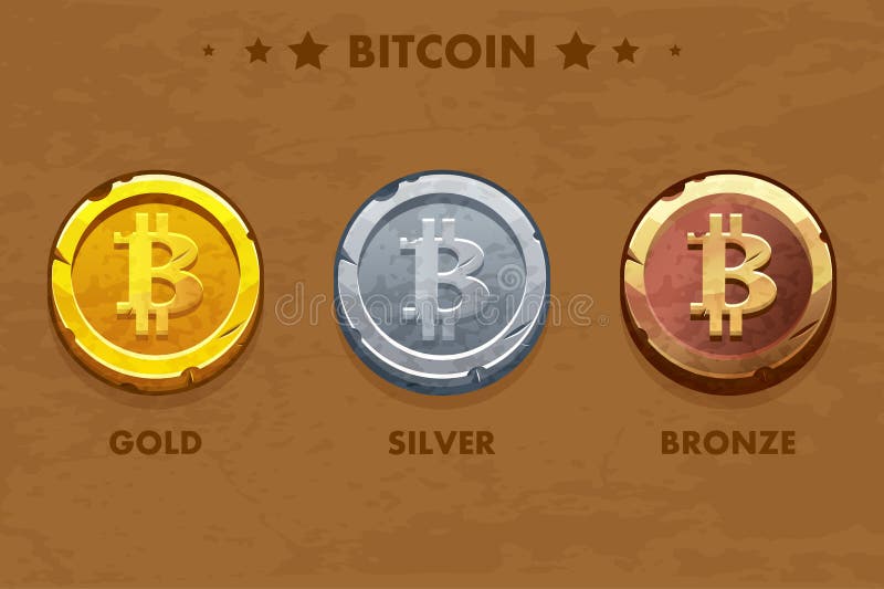 gold silver bitcoin