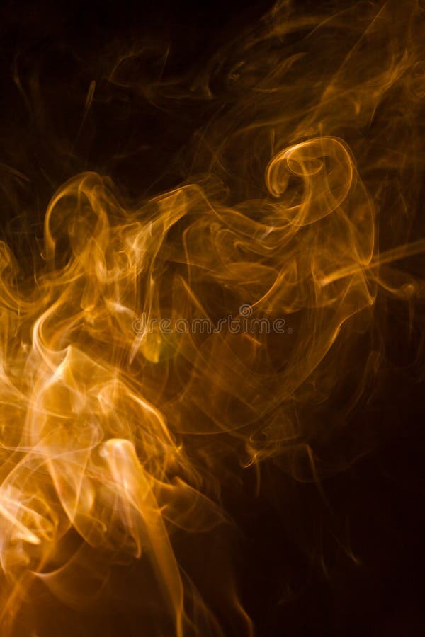 Gold smoke. stock image. Image of color, design, curve - 105568419