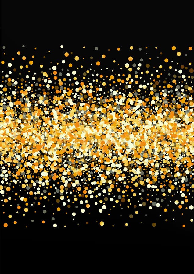 Abstract gold glitter, sparkle wallpaper texture art Stock Illustration