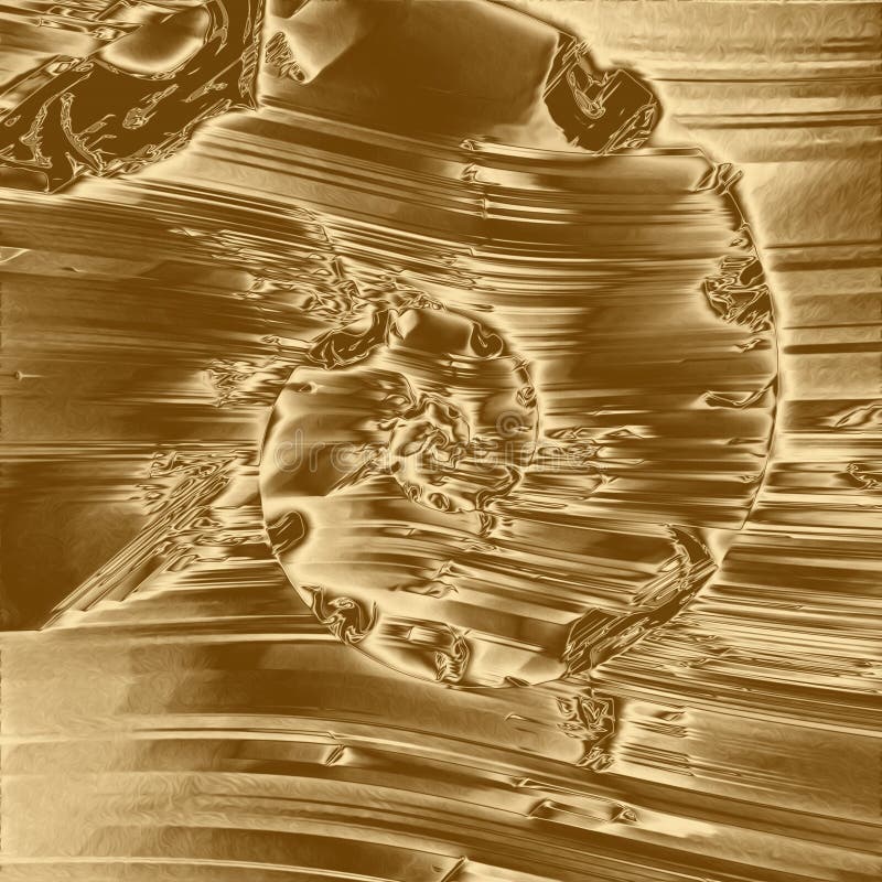 Gold Spiral Abstract Background and Swirl Wallpaper, Whirl Decorative