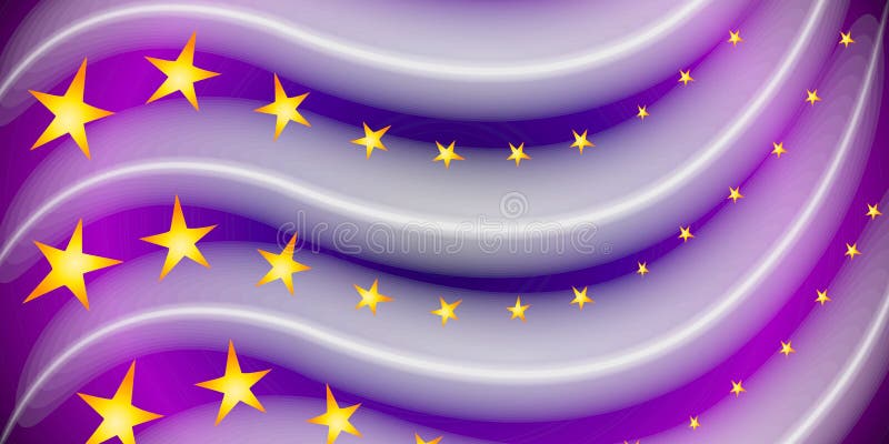 Gold Stars Stripes Pattern vector illustration Gold Stars Stripes Pattern vector illustration