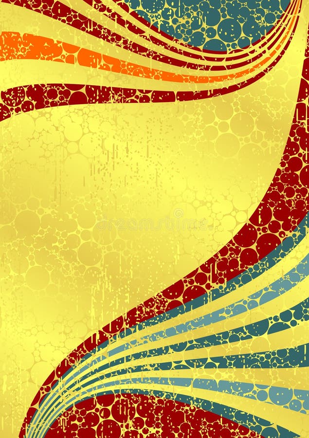 Gold stripped background