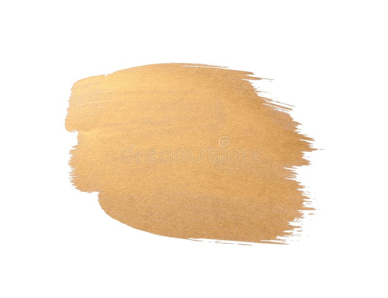 Gold Texture Brush Stroke Design Stock Illustration Illustration of