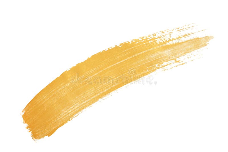 Gold Paint in Black Square Brush Strokes Stock Photo - Image of gold ...